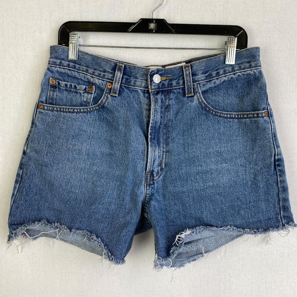 LEVI'S Slim Fit Denim Cut Offs